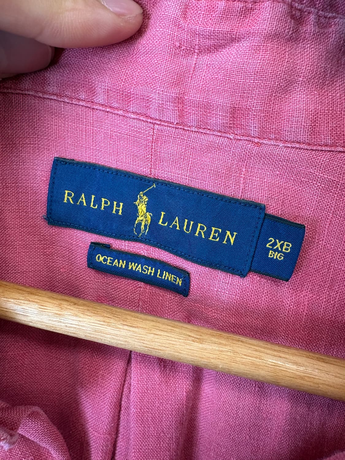 폴로랄프로렌 린넨 빅셔츠 상품이미지7