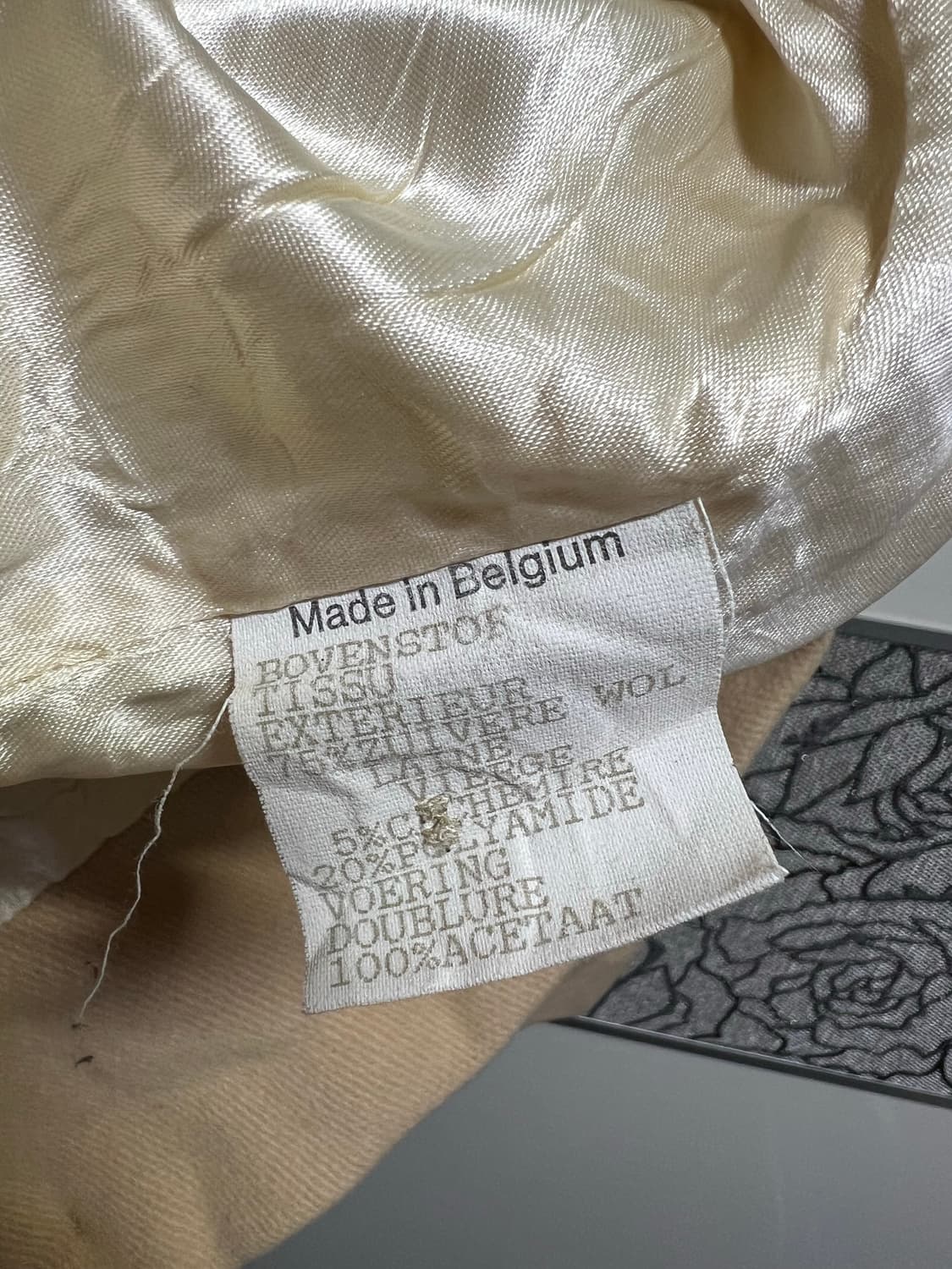 빈티지 90s 미키마우스 베이지 코트 상품이미지8