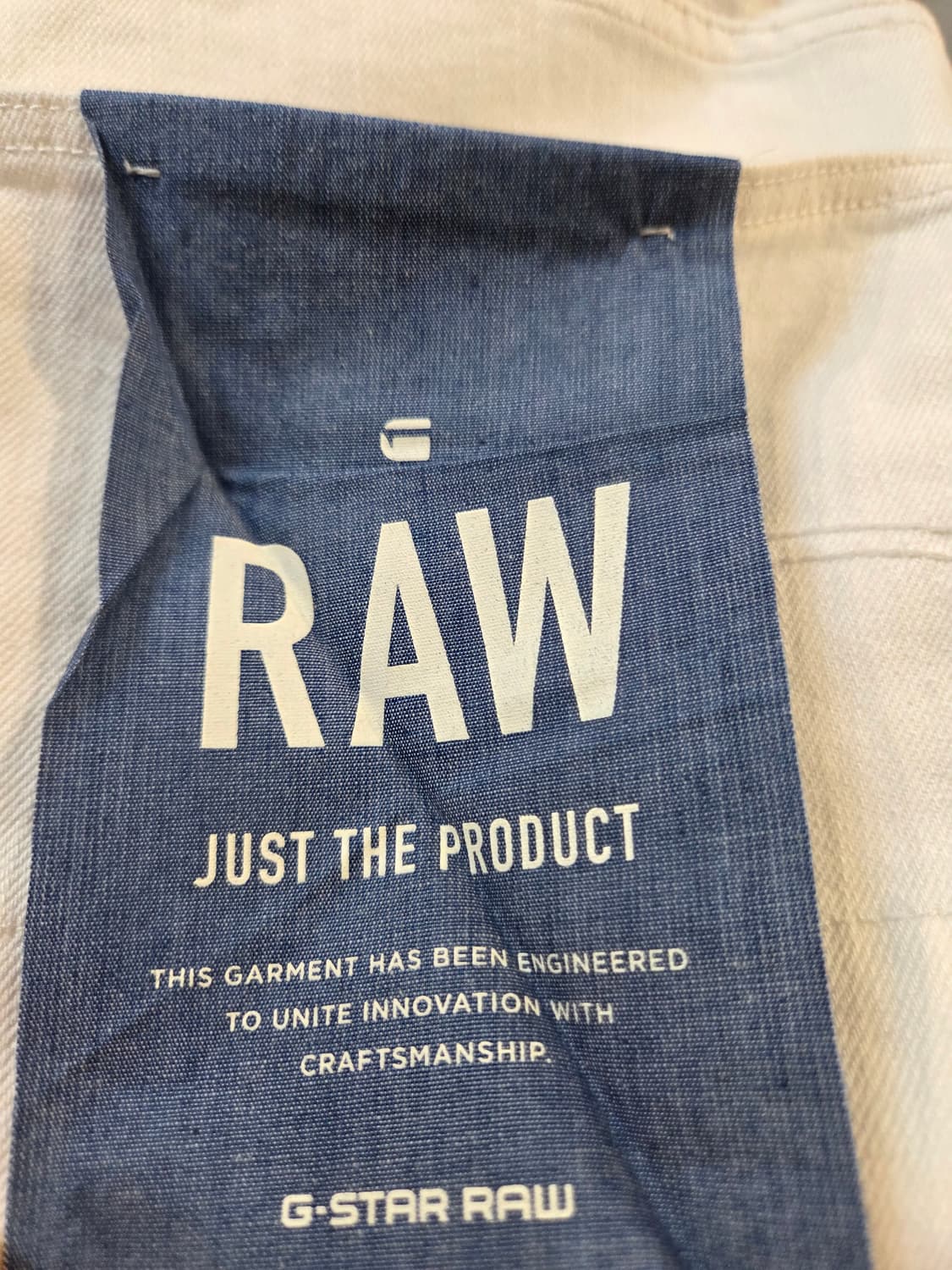 G-STAR RAW 아이보리 반바지 새상품(34) 상품이미지4