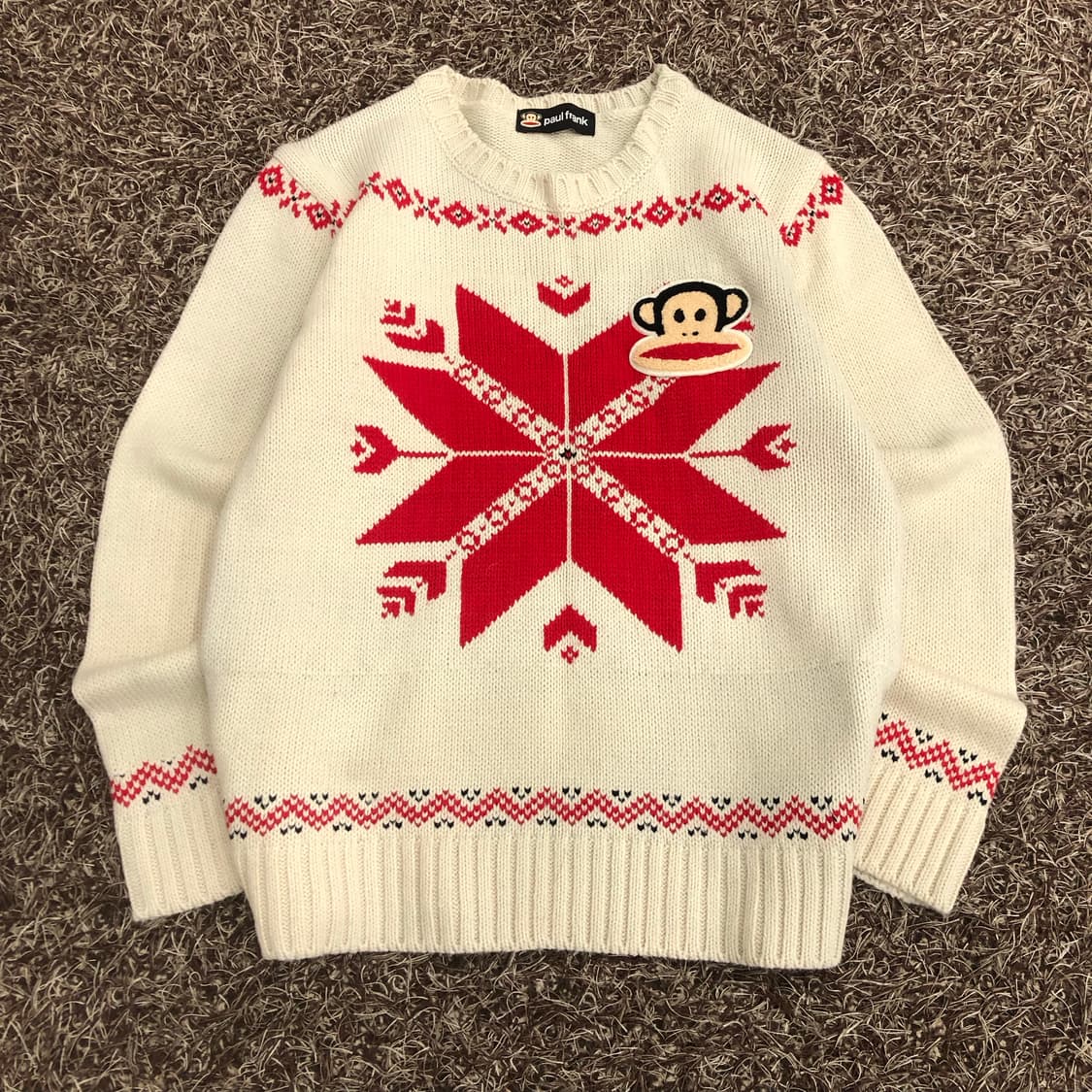 폴프랭크 노르딕 패턴 니트  상품이미지1