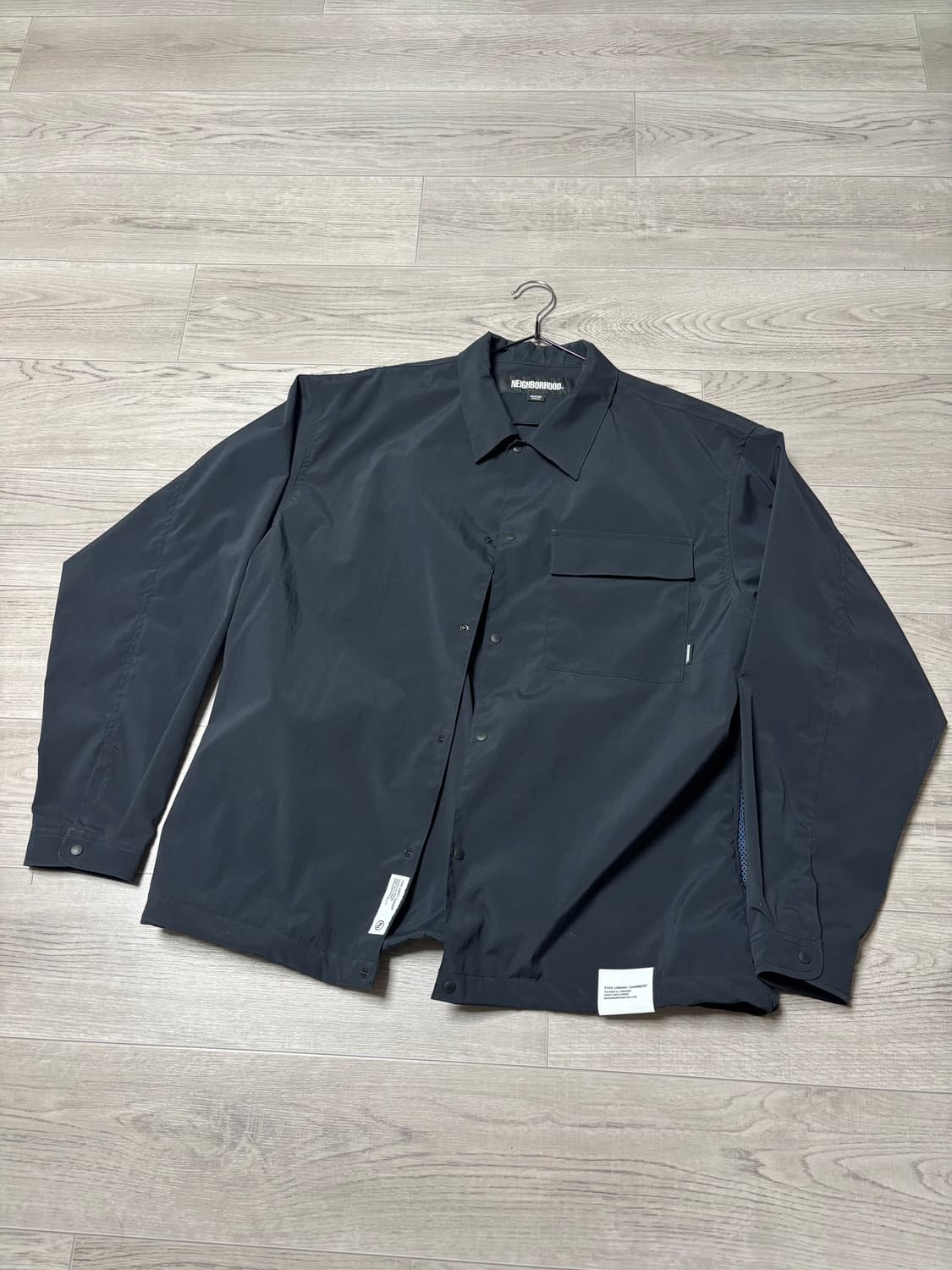 [M] 네이버후드 나일론 셔츠자켓 상품이미지1