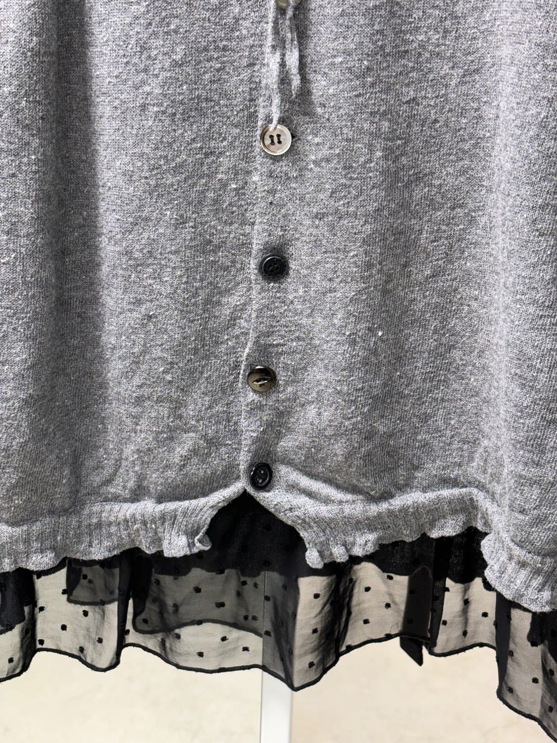 Frapbois 버튼 니트탑 상품이미지4