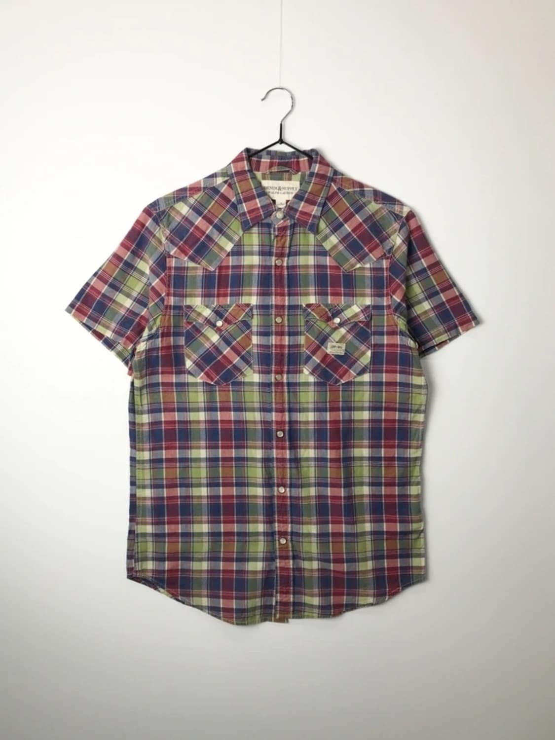 Denim Supply RL Plaid Western Shirt 상품이미지4