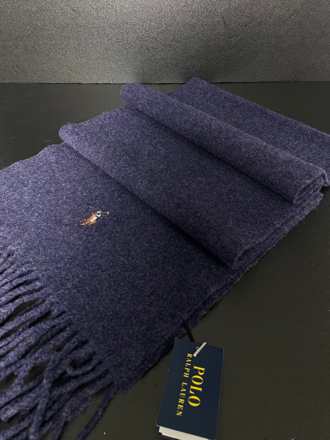 [새상품] 폴로 랄플로렌 램스울 100% 머플러 MADE IN ITALY 상품이미지2