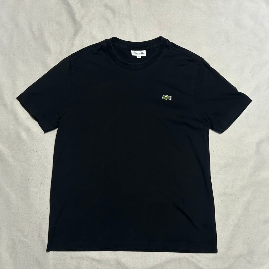 5(L) 라코스테 블랙 반팔티 상품이미지2