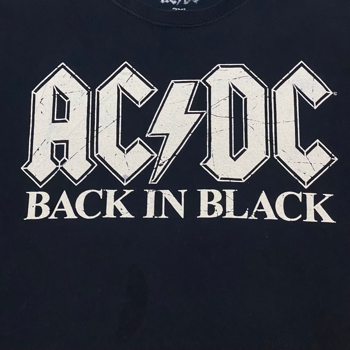 미국 빈티지 ACDC 정식굿즈 반팔티 락티셔츠 상품이미지5