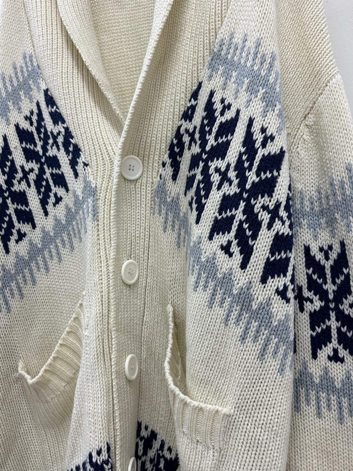 빈티지 아이보리 노르딕 가디건 상품이미지7
