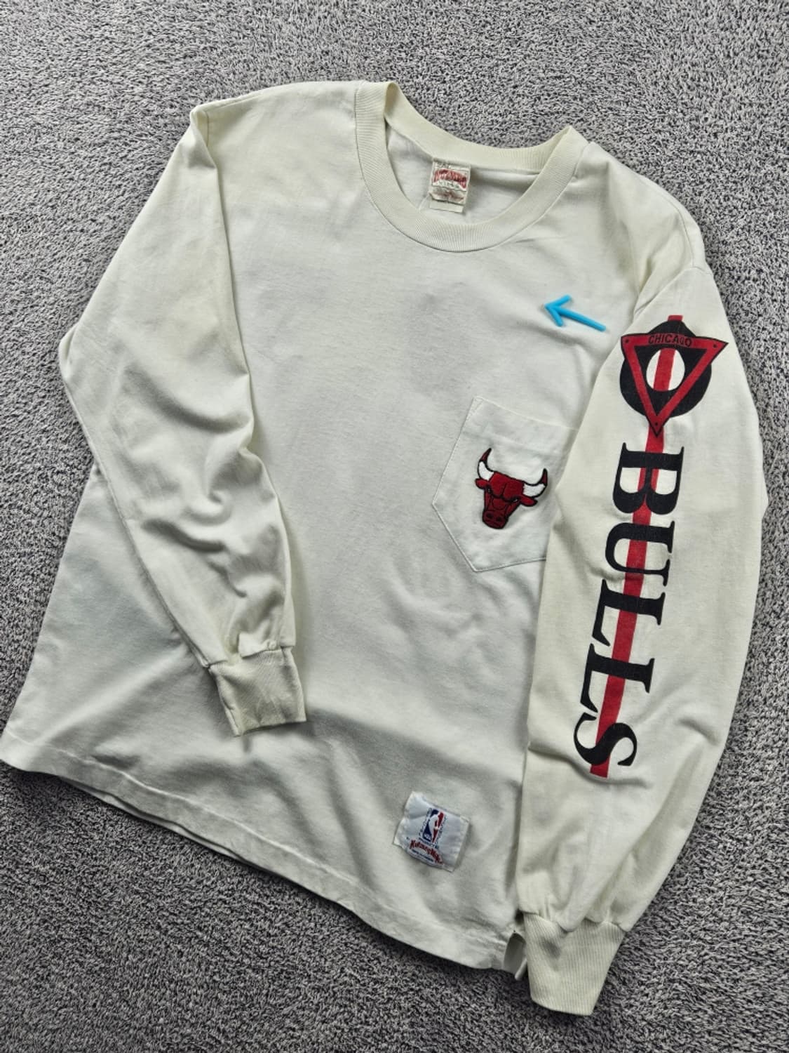NUTMEG 시카고 불스 싱글스티치 롱슬리브 ( L ) / 11124 상품이미지4