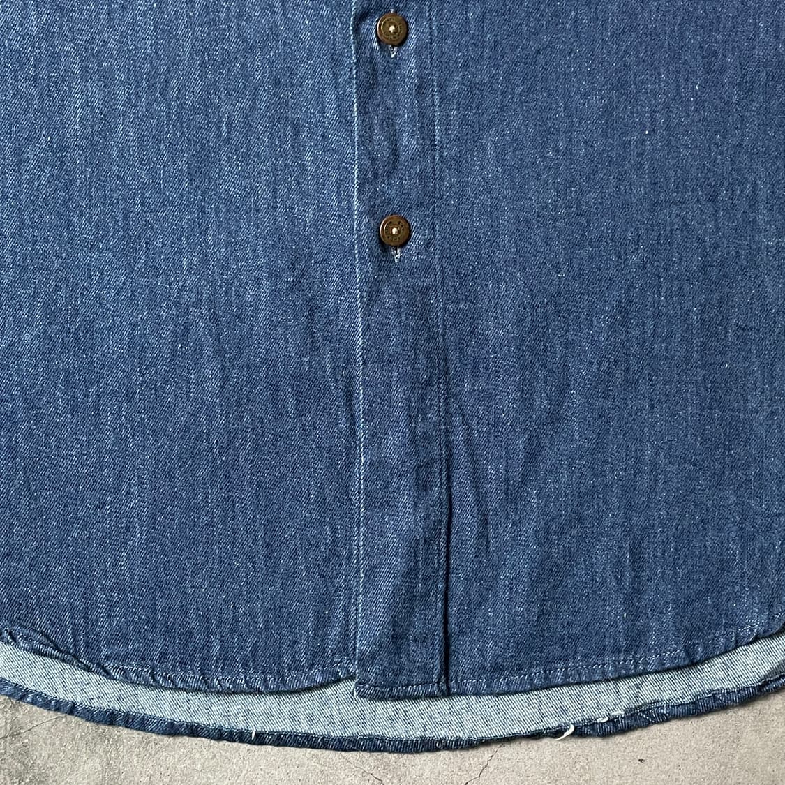 THORNTON BAY 빈티지 코튼 데님 셔츠 A00713 상품이미지4