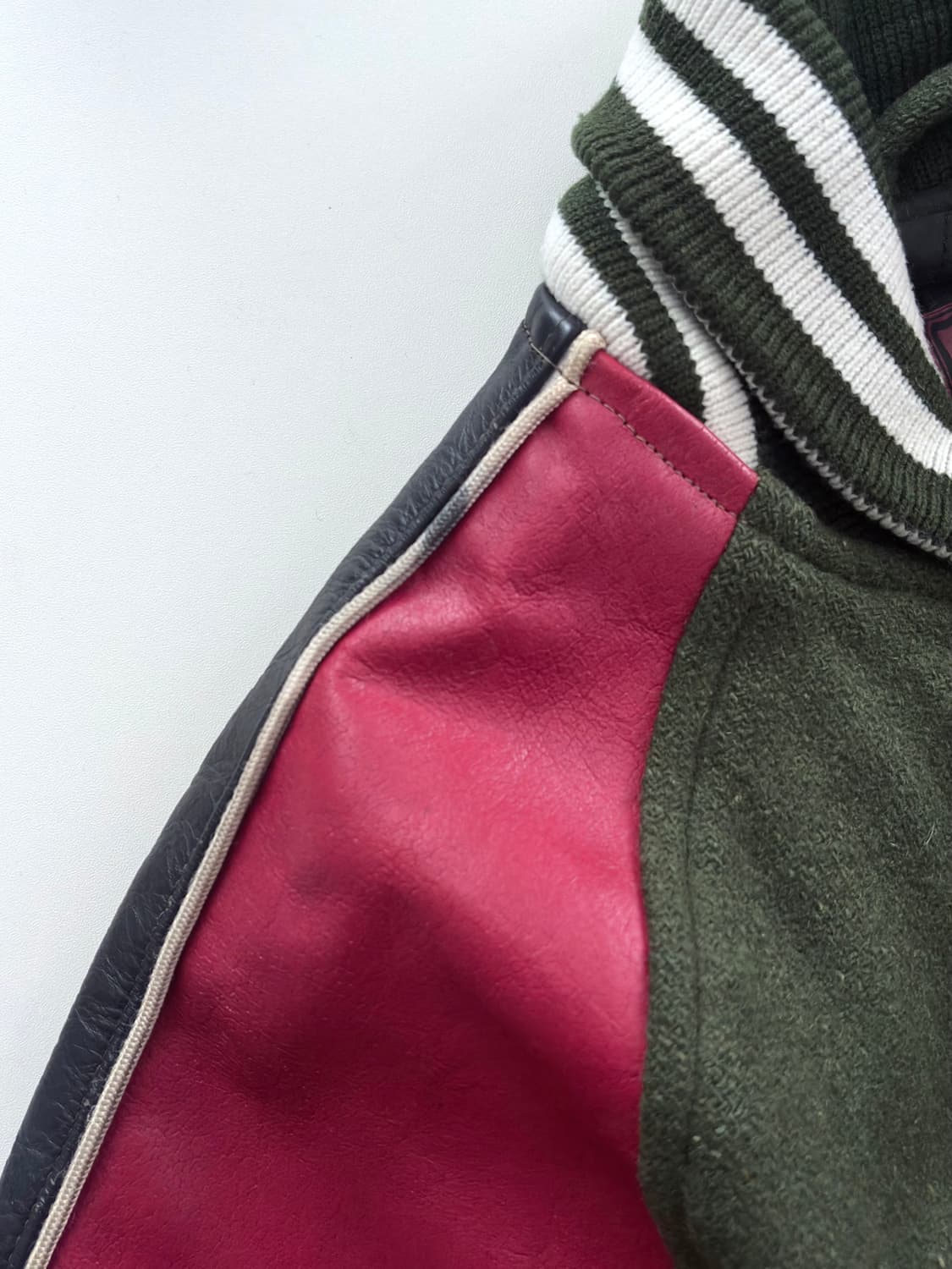 90s 빈티지 런치메뉴 바시티 블루종 상품이미지9