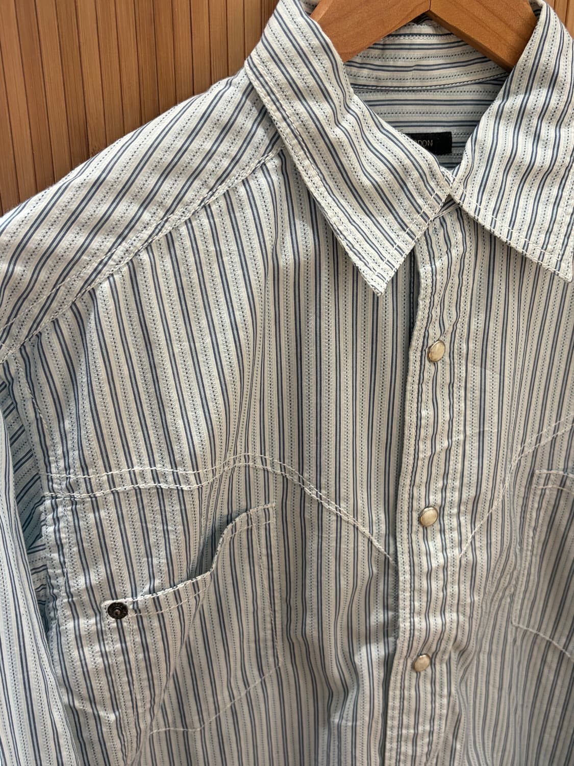 STRIPE WESTERN SHIRT 상품이미지3