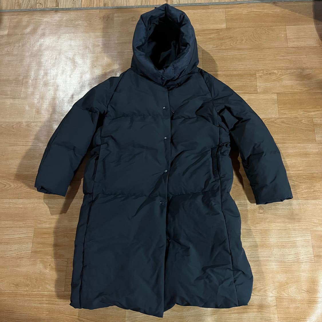 [여66-77] 에피그램 구스다운 롱패딩 상품이미지4