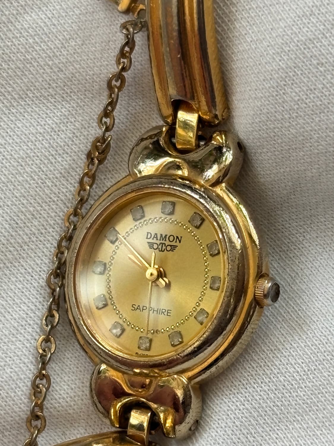 vintage damon metal chain watch  상품이미지2