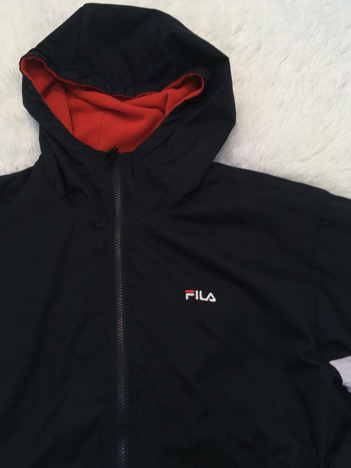 빈티지 네이비 휠라 양면 점퍼 y2k 스트릿 갸루 펑키 일본빈티지688  상품이미지5