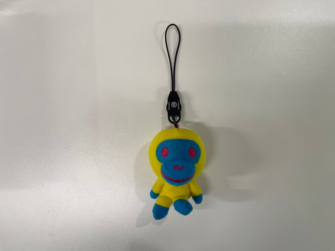 베이프 베이비 마일로 플러쉬 돌 스트랩 키링 세트 상품이미지5