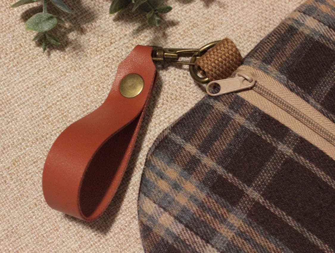 핸드메이드 스트랩 고양이 파우치 상품이미지3