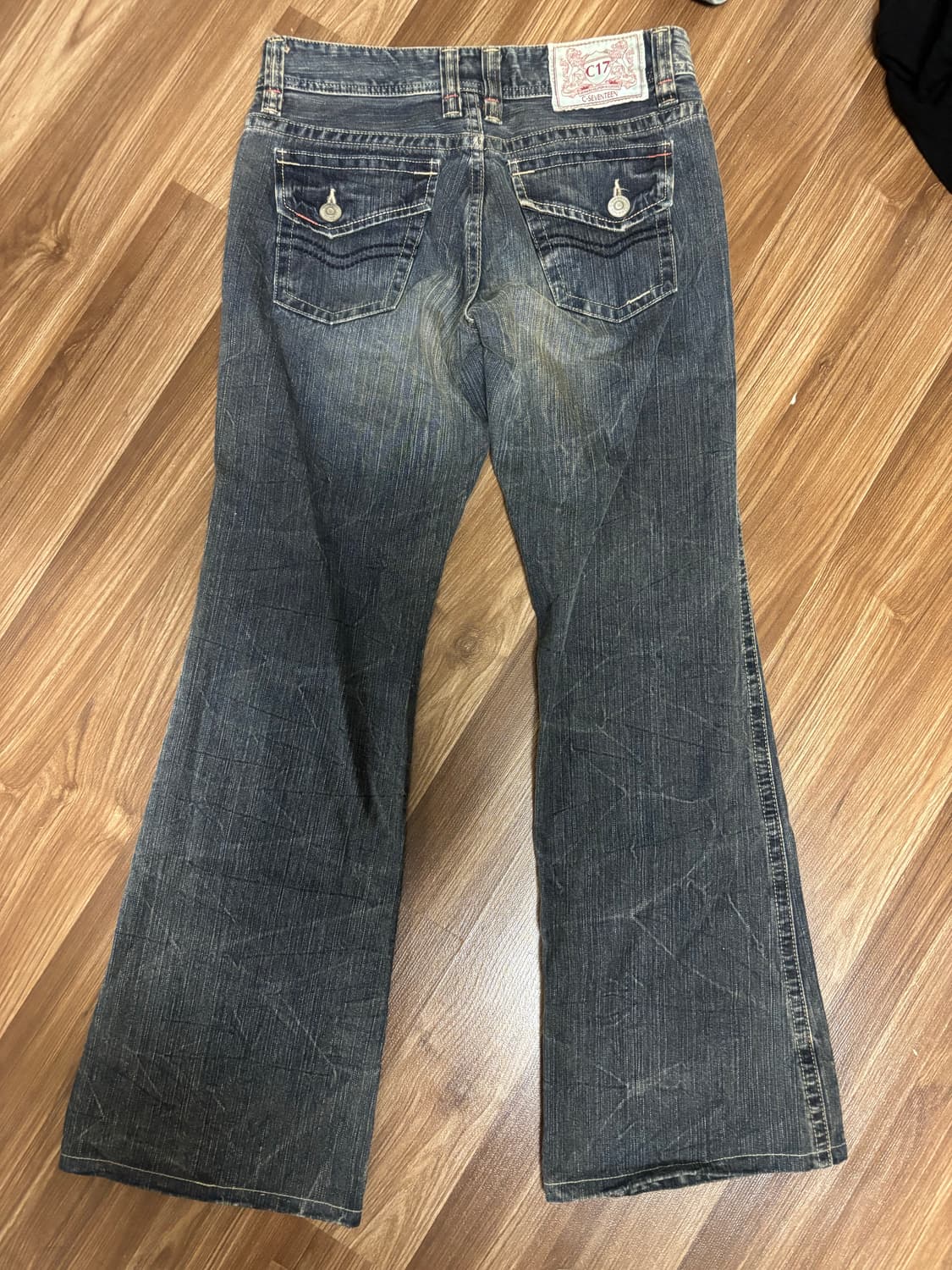 VTG 로우라이즈 부츠컷 데님팬츠 상품이미지2