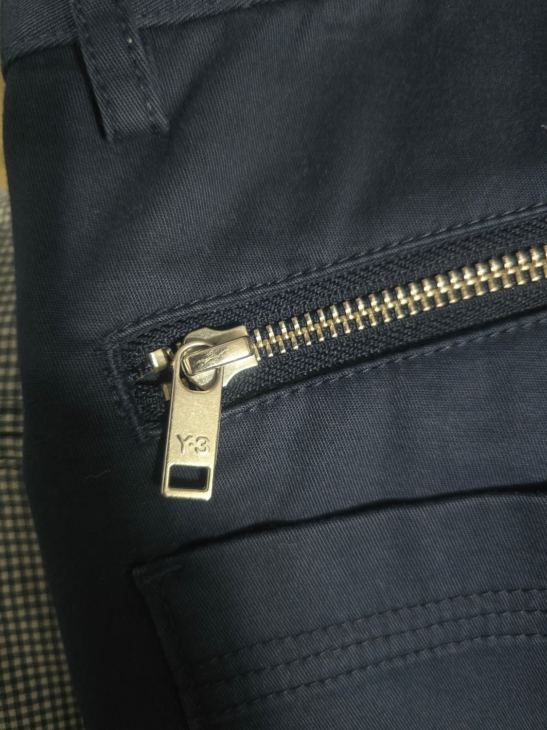 Y-3 요지야마모토 버튼 디테일 코튼 팬츠 M 상품이미지5