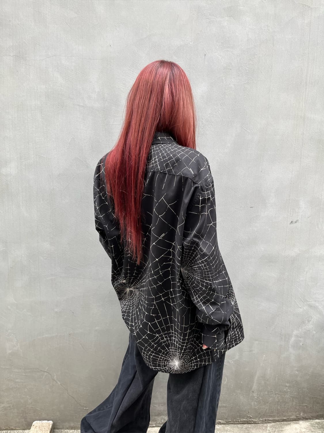 슈프림 거미줄 패턴 셔츠 상품이미지8