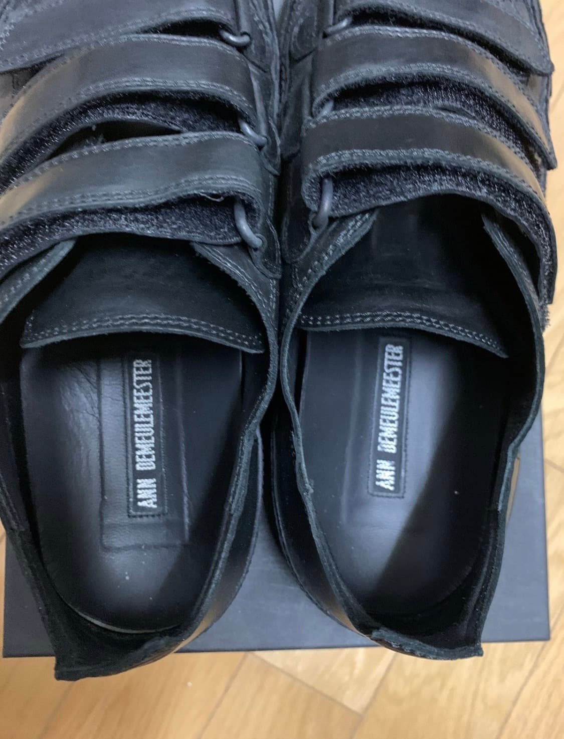 앤드뮐미스터 black vitelli fine nero sneakers 상품이미지4