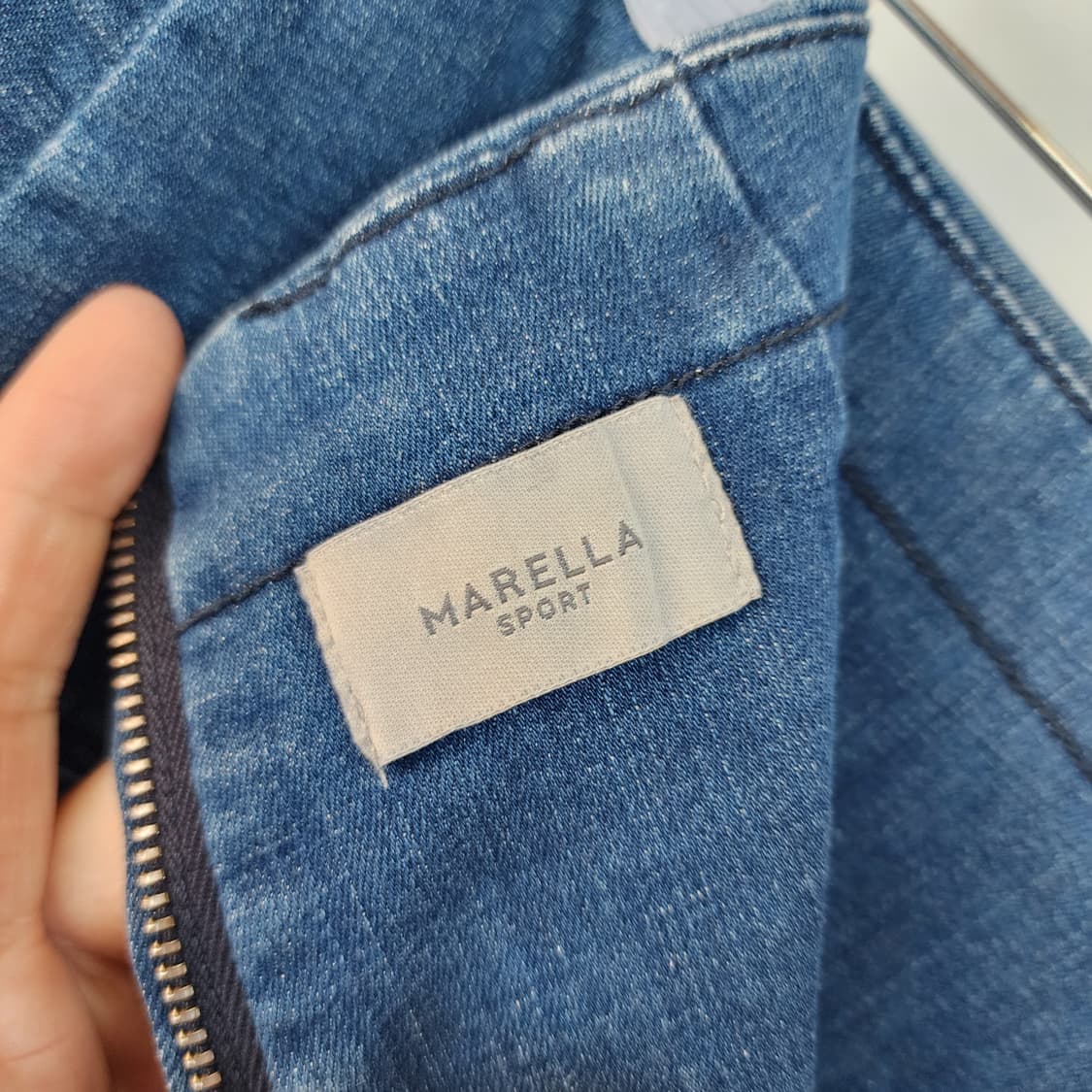 막스마라 마렐라 청 데님 H라인 스커트 상품이미지3