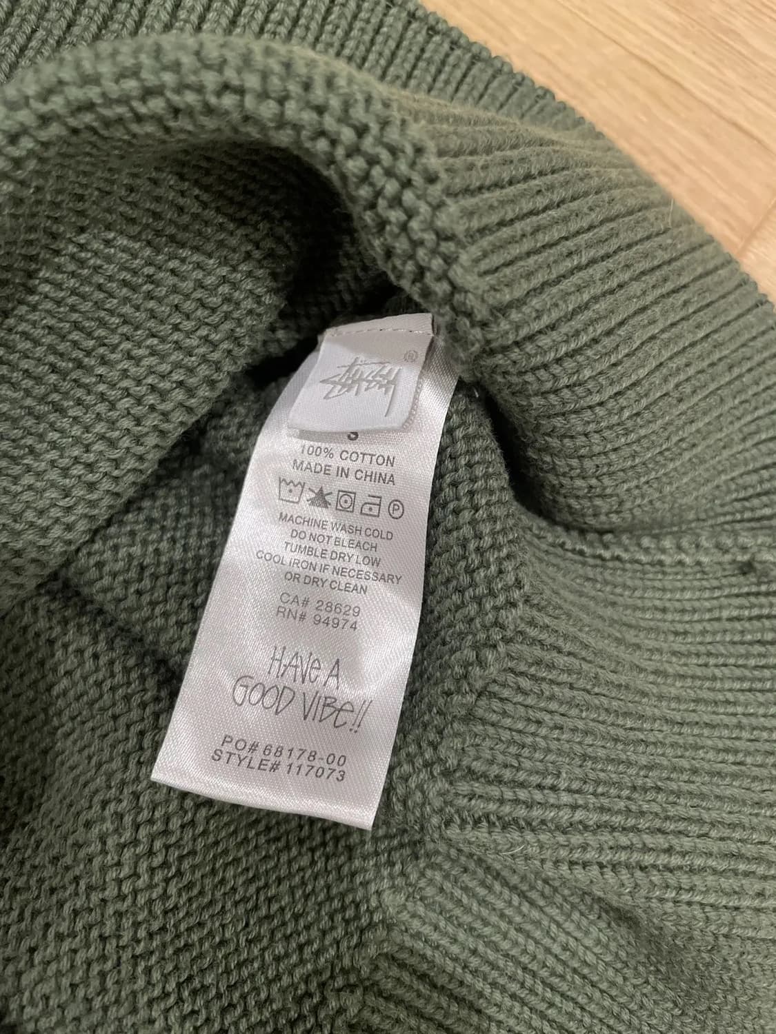 Stussy curly s sweater 상품이미지4