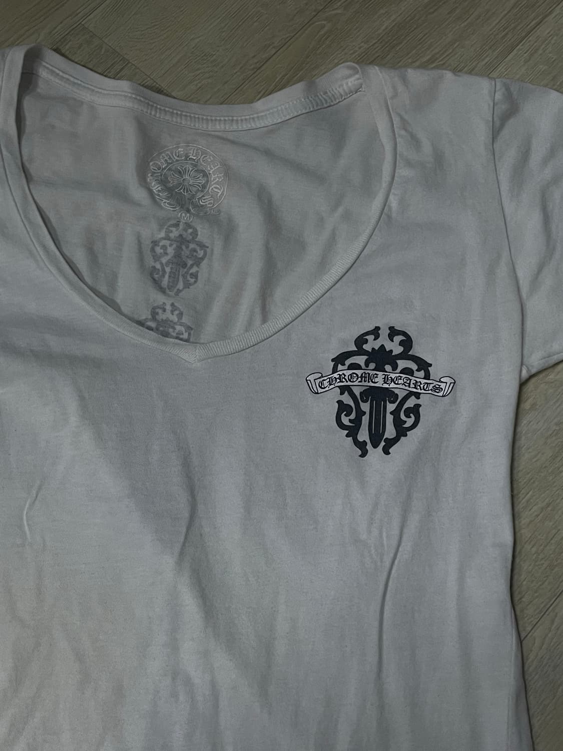 크롬하츠 U넥 반팔 상품이미지1