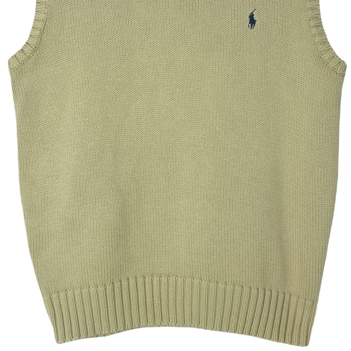 [폴로 랄프로렌] 포니 로고 자수 니트 베스트 조끼 베이지 M18339 상품이미지5