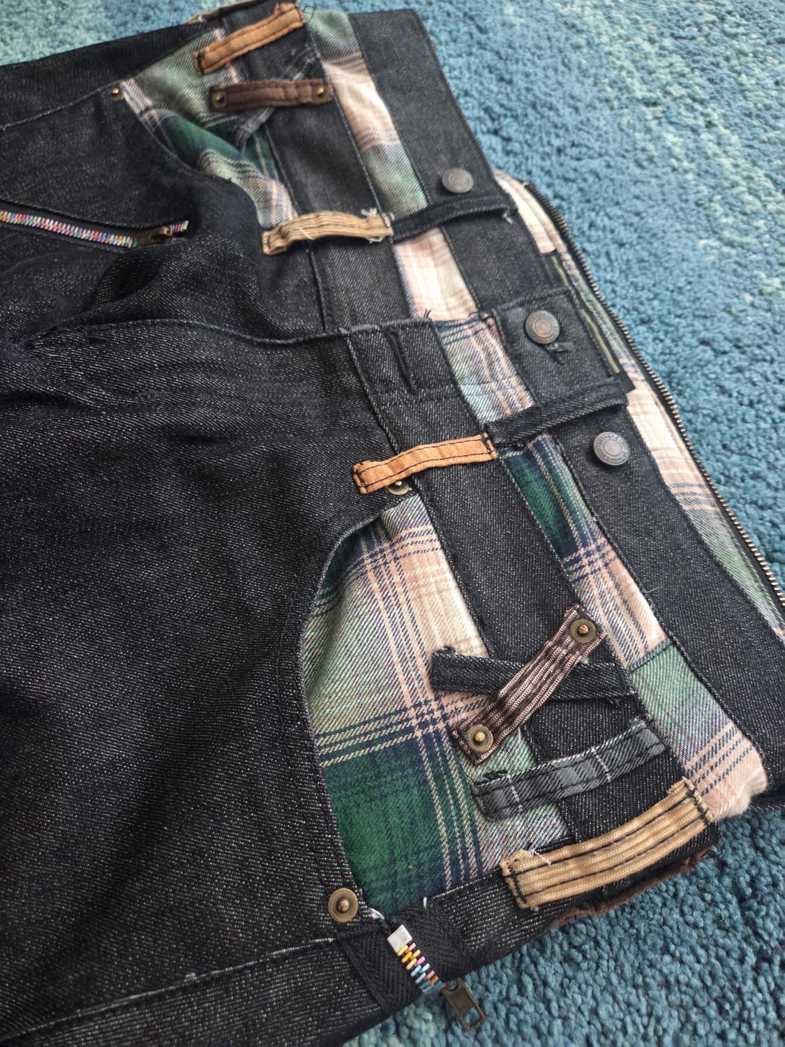 빈티지 브래스민트 엔지니어드 유틸리티 데님팬츠 42사이즈 상품이미지2