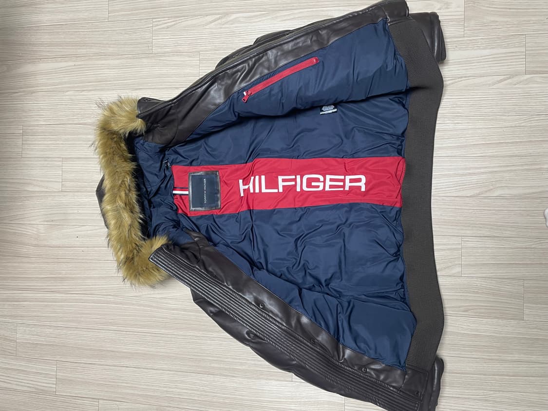 타미힐피거 남성 인조 가죽 패딩 M 상품이미지3