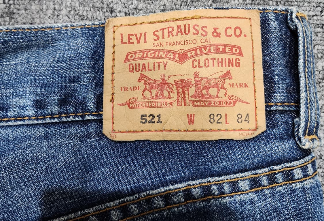 리바이스 521 데님 팬츠 바지 82(32) 상품이미지7