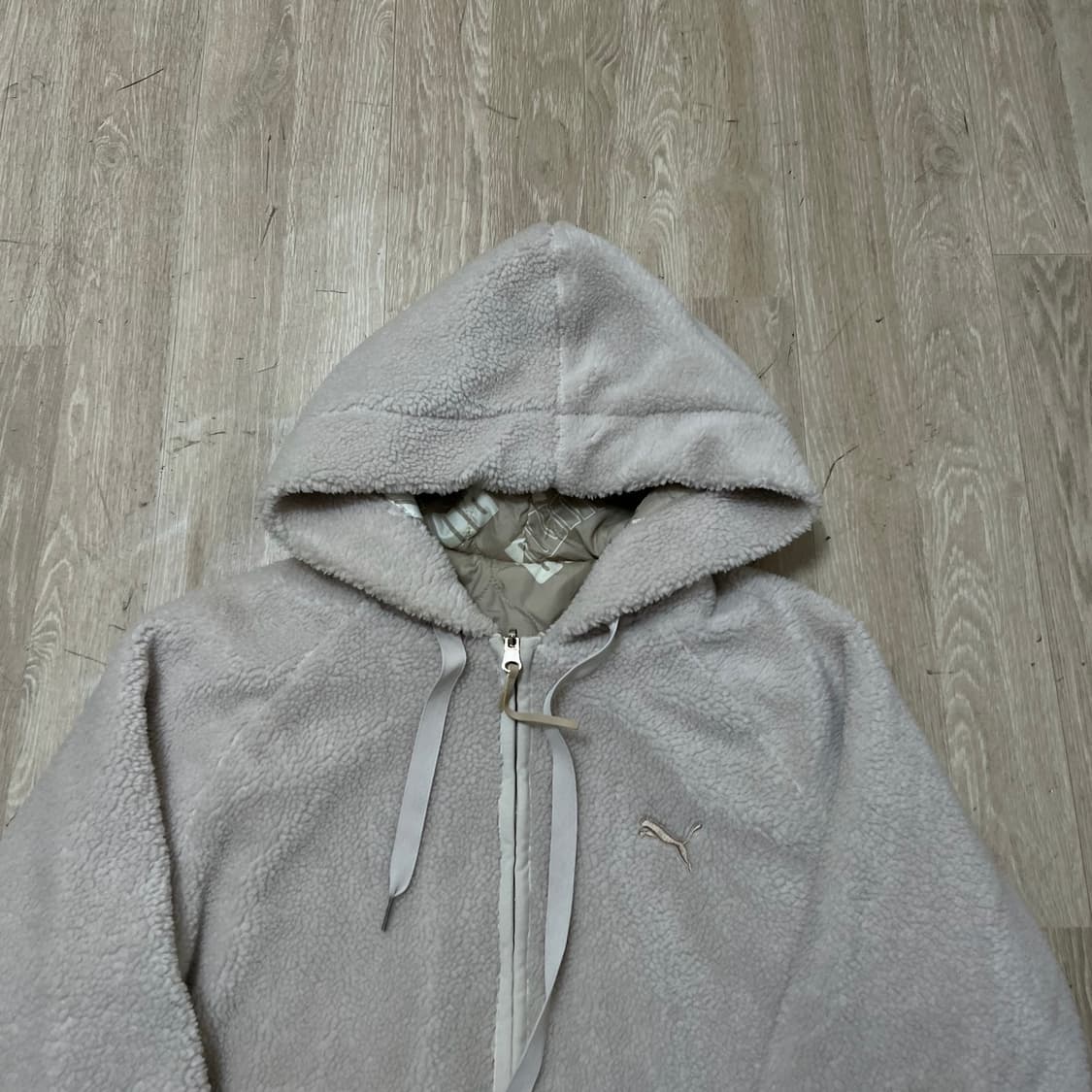 푸마 양털 뽀글이 후리스 점퍼 S/90  상품이미지2