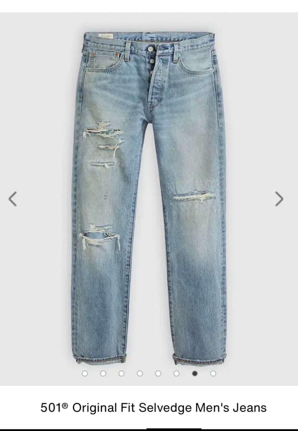 [34] 리바이스 501 프리미엄 셀비지 상품이미지1