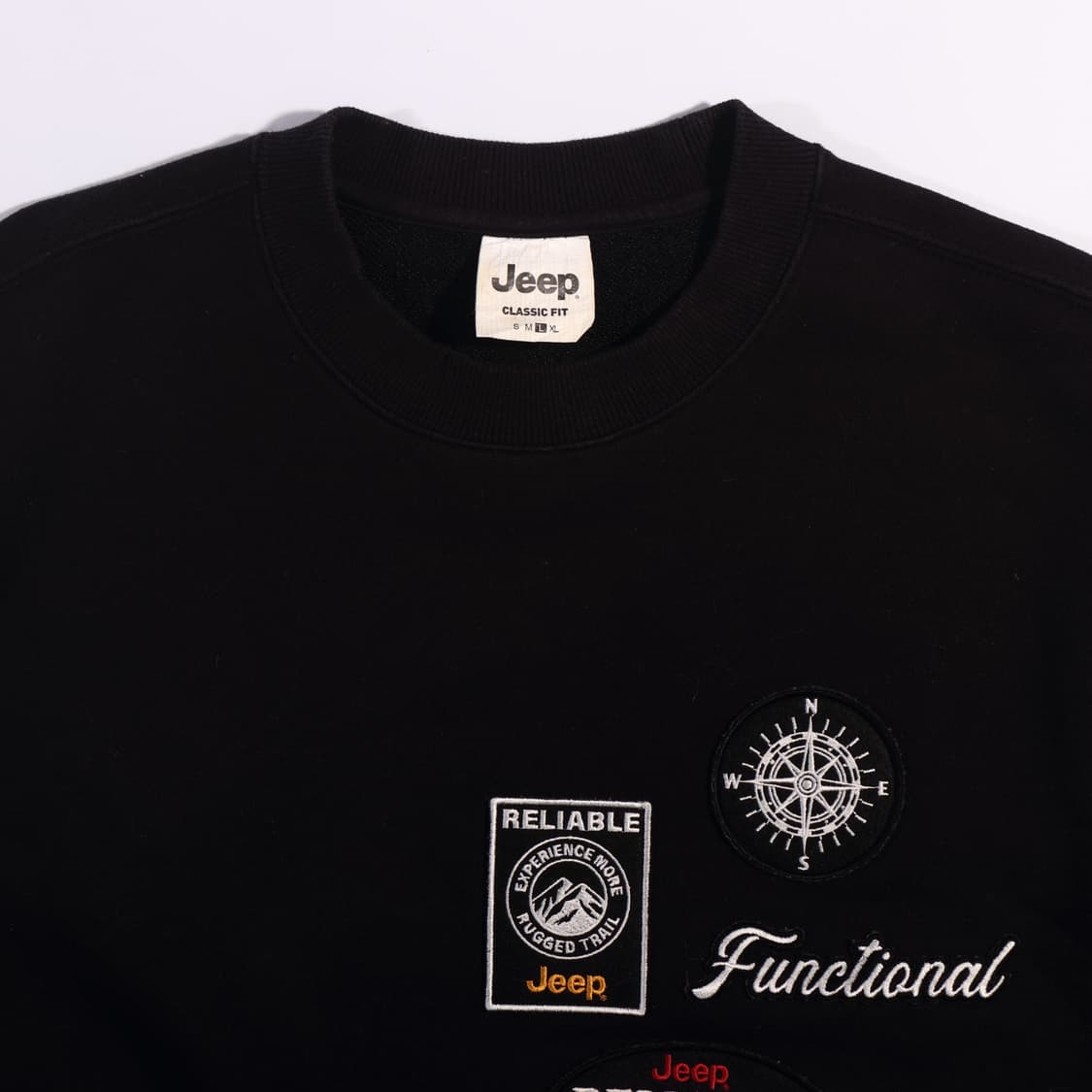 jeep 패치 맨투맨 B642 상품이미지2