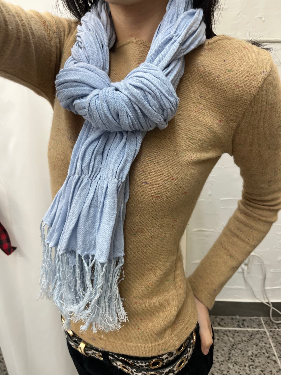 camel speckle knit 상품이미지3