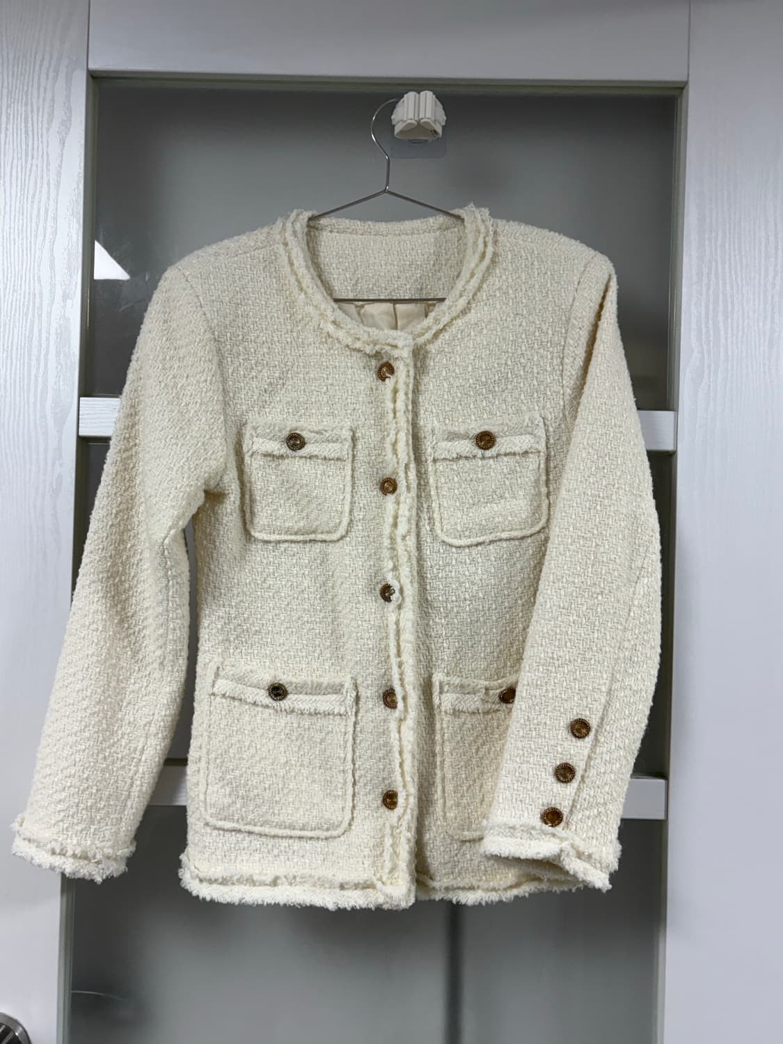 아이보리 트위드 상품이미지2