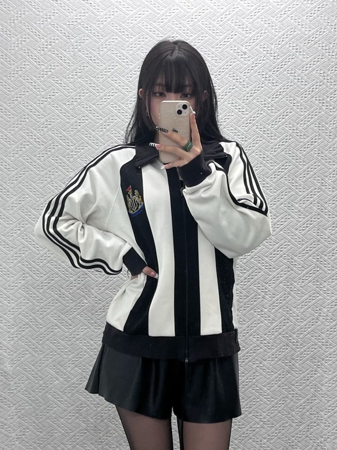 아디다스 빈티지 레트로 스포티 뉴캐슬 져지 집업 105 C10190 상품이미지1