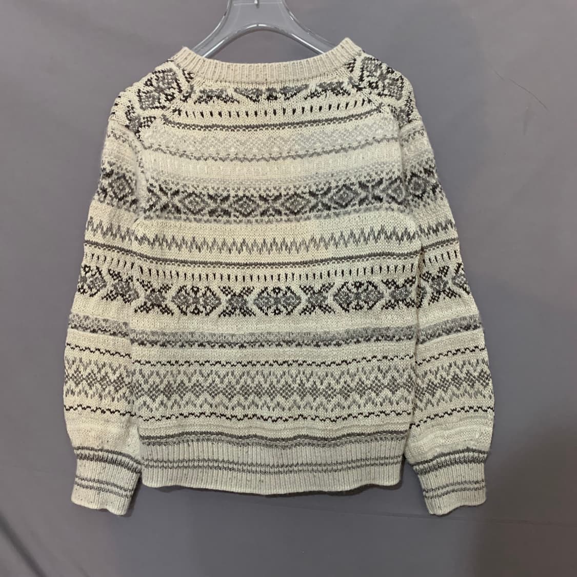 L 폴로랄프로렌 신형 QR택 여성 페어아일 울 니트 상품이미지3