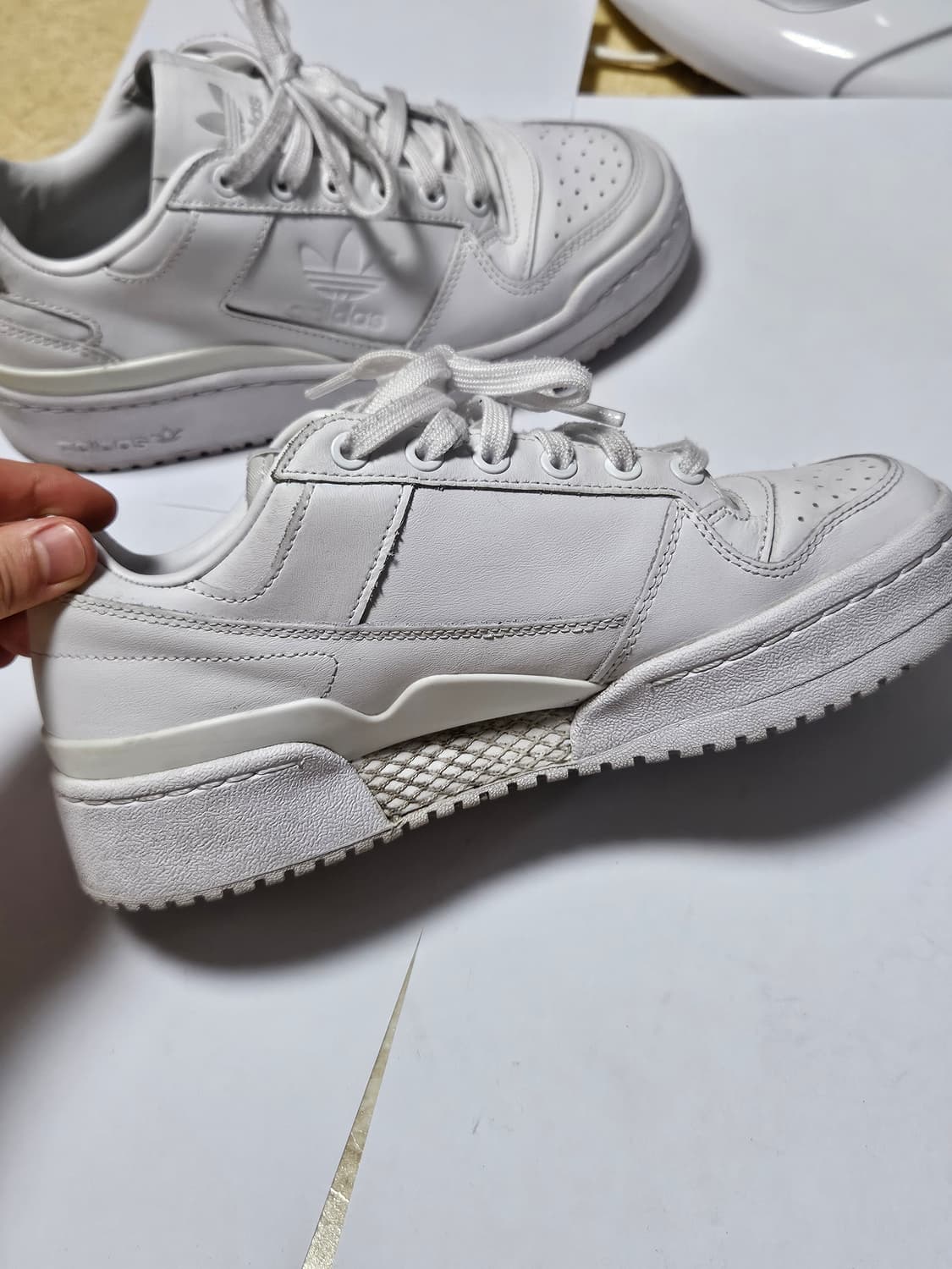 아디다스 포럼 볼드 (W) 화이트 240 상품이미지1