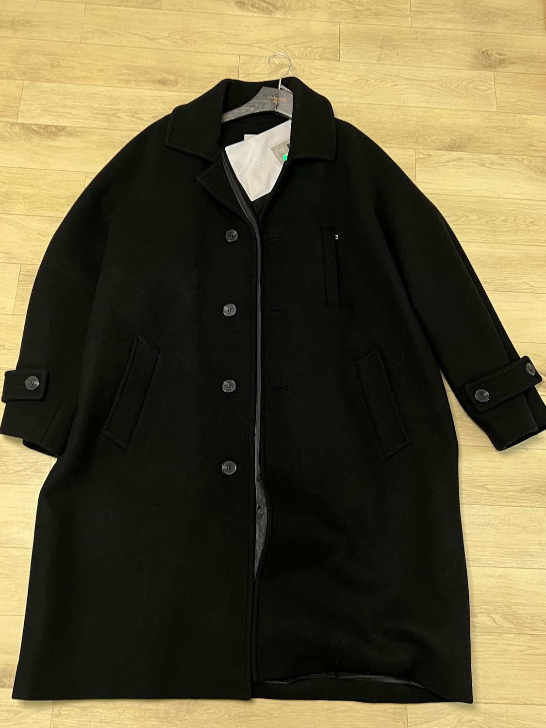 [1]언더마이카 마제인 21fw 블랙오이스터 코트 팝니다 상품이미지1