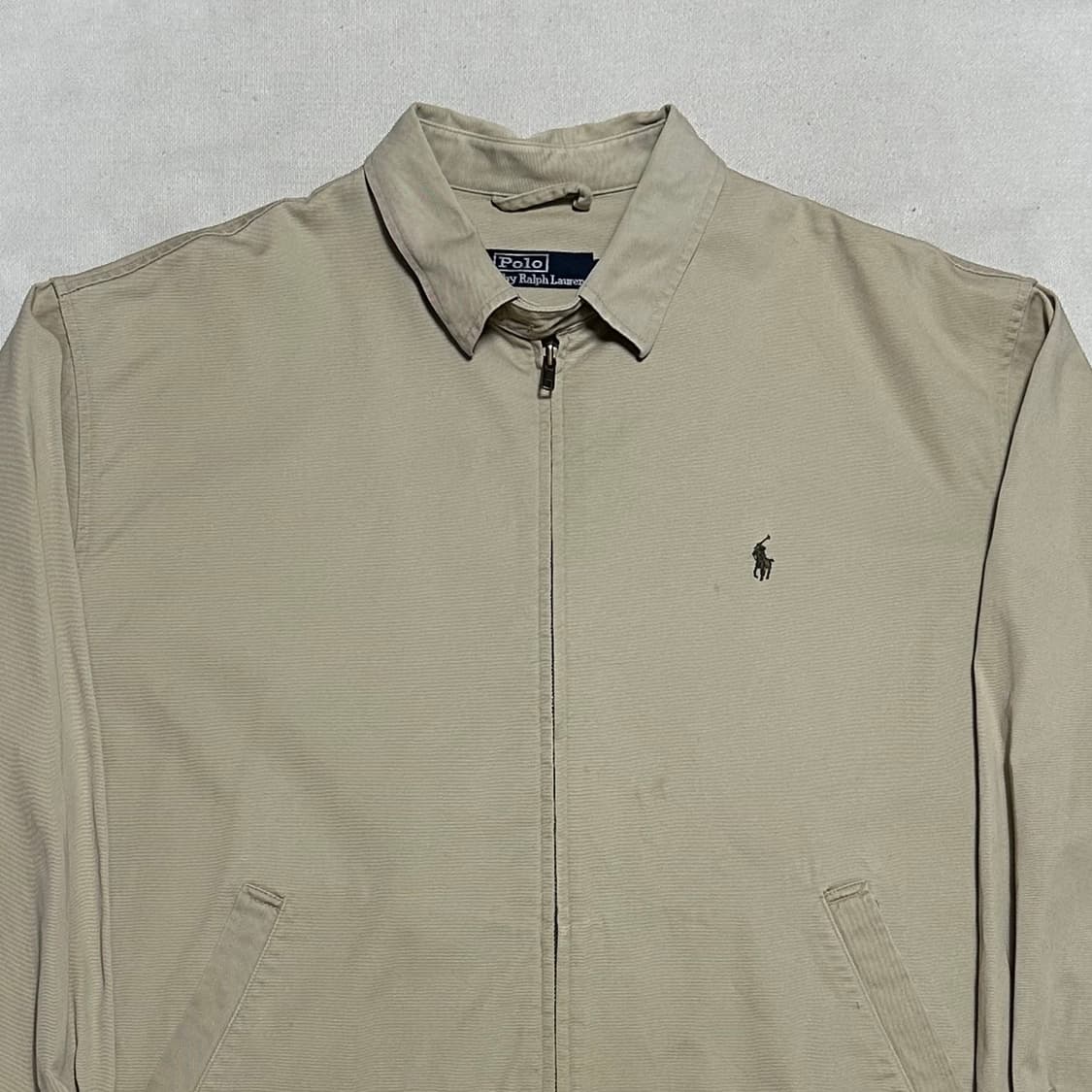 100 폴로랄프로렌 카키 포니 베이지 스윙톱 자켓 상품이미지1