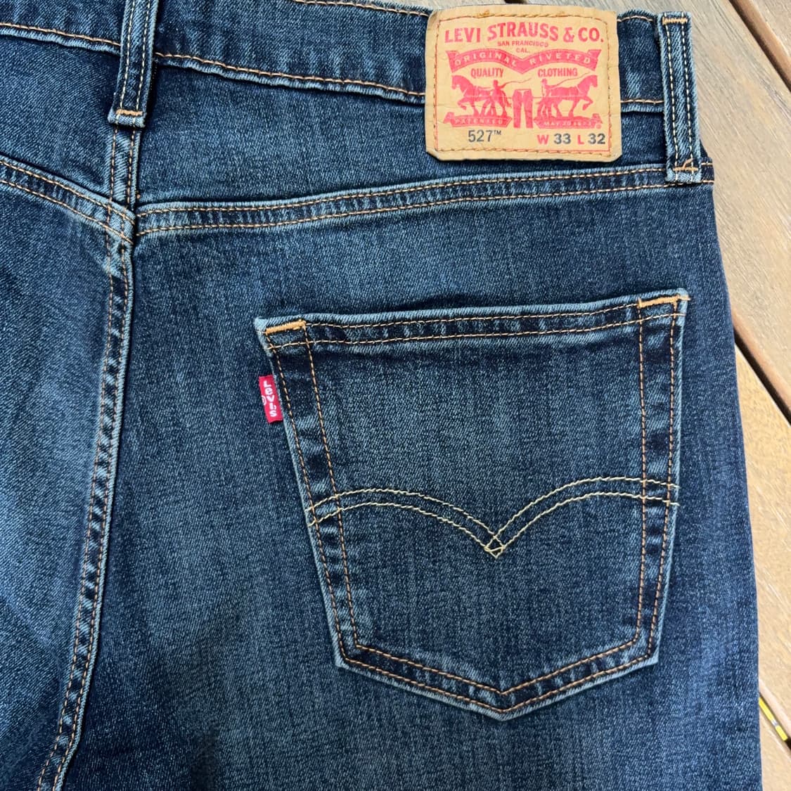리바이스 Levi’s 527 부츠컷 데님 팬츠 상품이미지8
