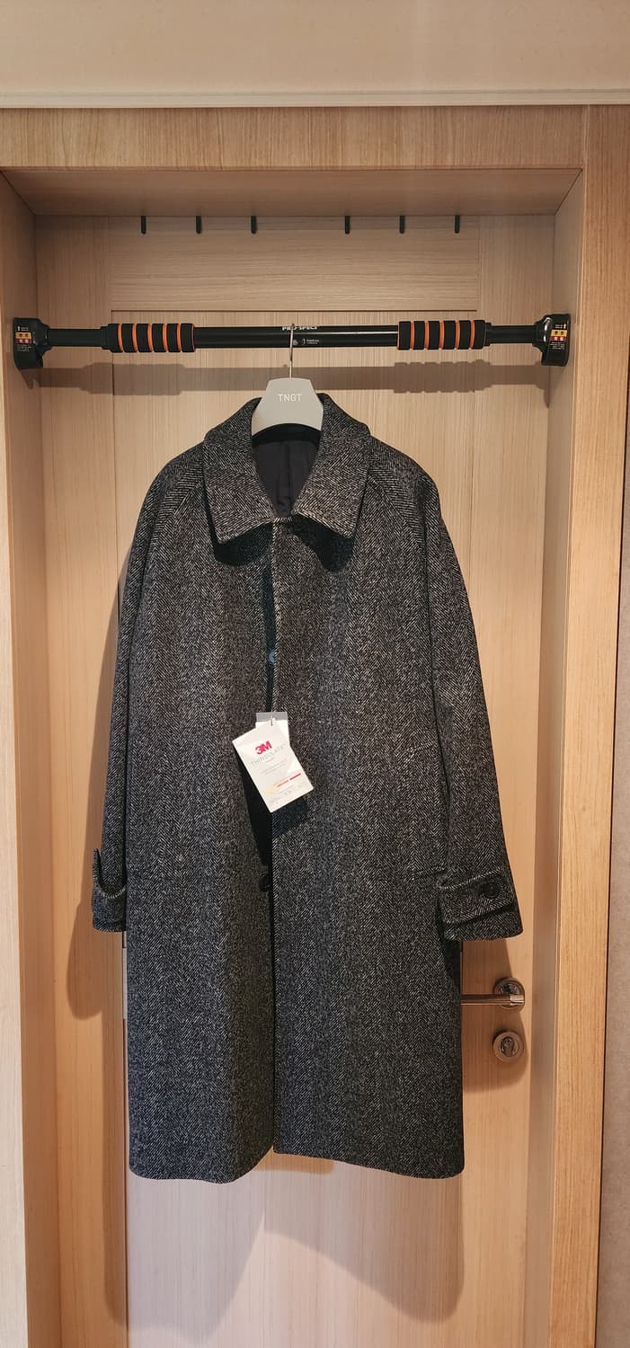 (새상품)로가디스 헤링본 발마칸 코트 110 상품이미지1