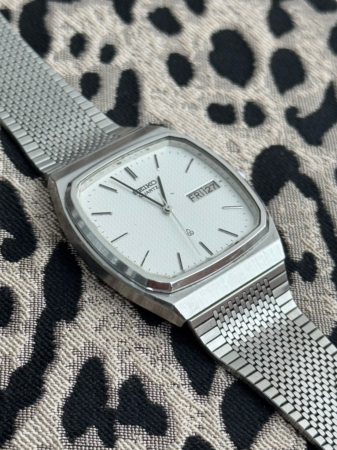 80s 빈티지 세이코 쿼츠 상품이미지4