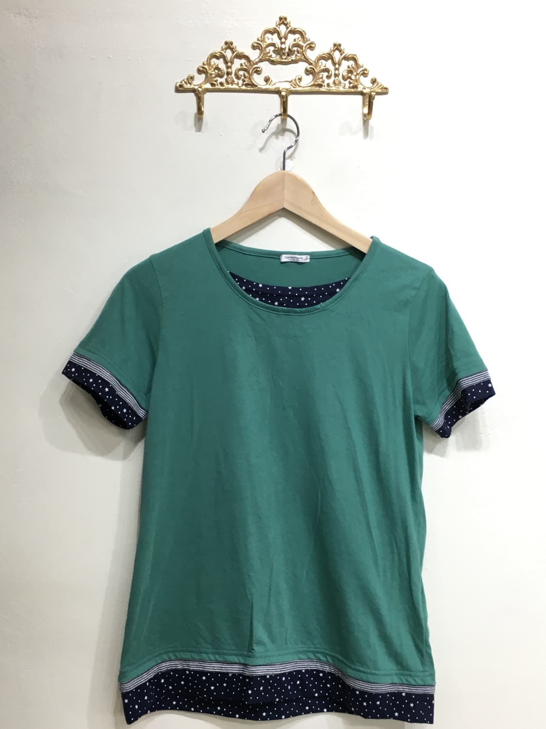 빈티지 도트 바람막이 민트 코디세트  상품이미지5