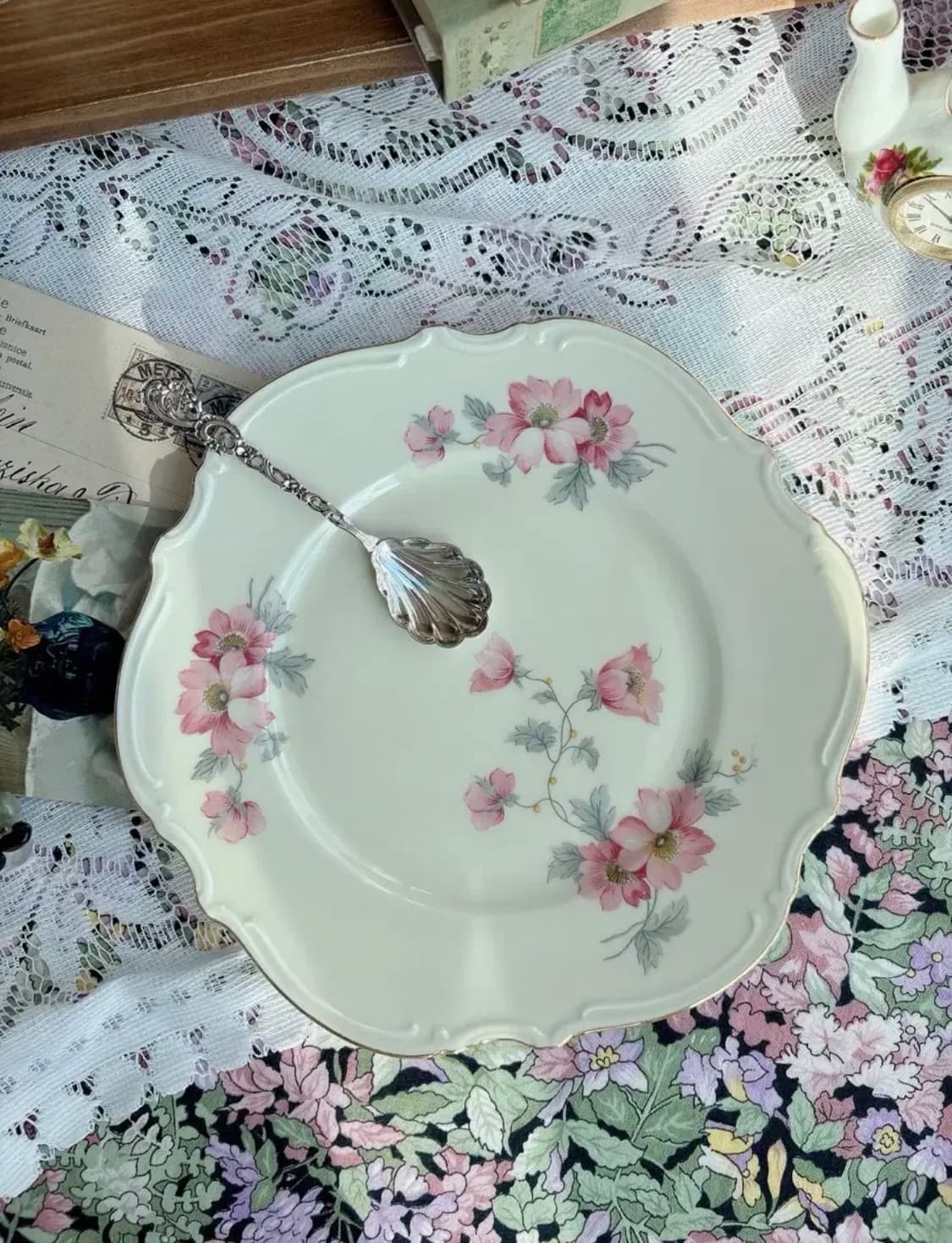 독일 올드 후첸로이터 이형 샐럿 접시 상품이미지1