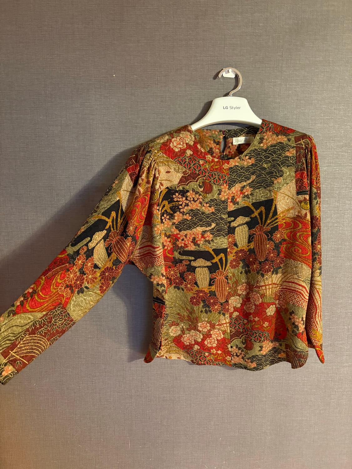 Hitoshi Tamura 패턴 블라우스 Japan 상품이미지2