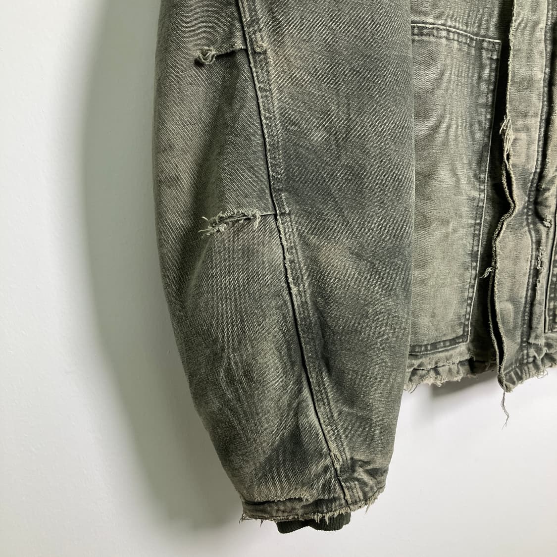 칼하트 J22 모스그린 덕 아크틱 자켓 2XL 상품이미지7