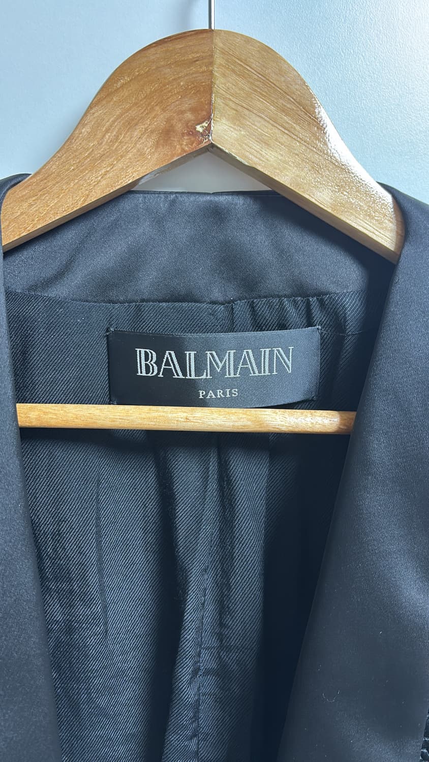 발망 풀 자수 오버숄더 금장버튼 블레이저 자켓 상품이미지4