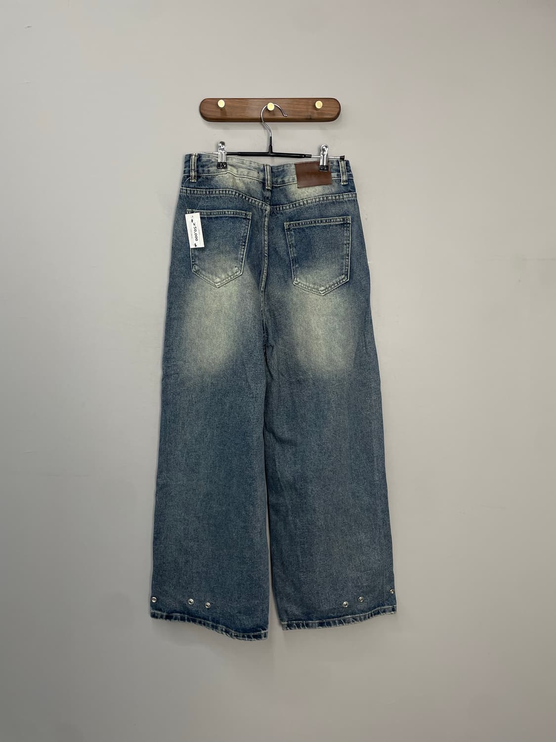 빈티지 워싱 데님 팬츠 H1955 상품이미지4